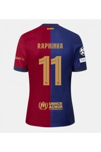 Fotbalové Dres Barcelona Raphinha Belloli #11 Domácí Oblečení 2024-25 Krátký Rukáv